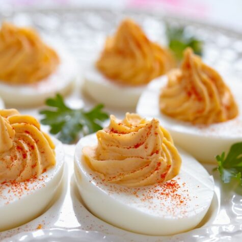 Party Eggs – Nutty Deviled Eggs