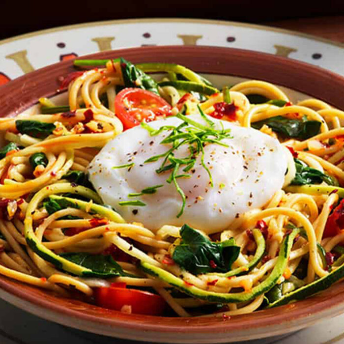 Zoodle Egg Bowl